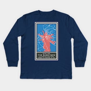 Echo And The Bunnymen Liverpool Kids Long Sleeve T-Shirt